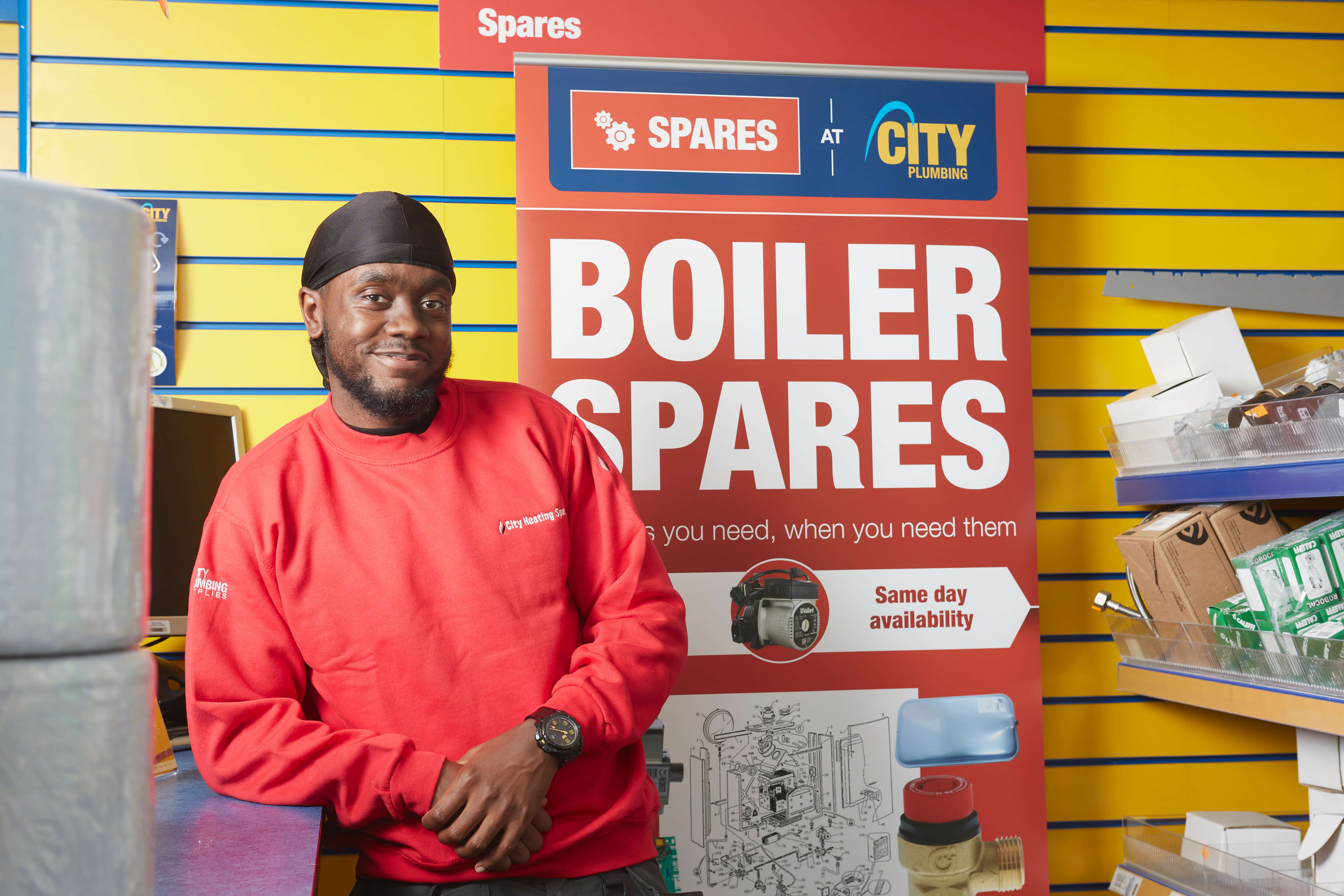 Spares at City Plumbing Highbourne Group